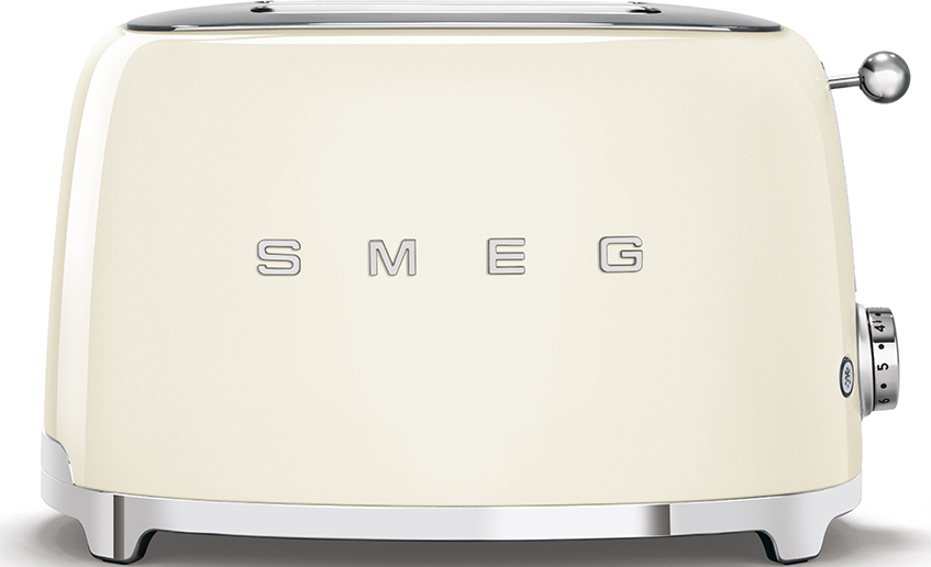 Smeg Тостер TSF01 950 Вт тостов - 2, кремовый, бежевый