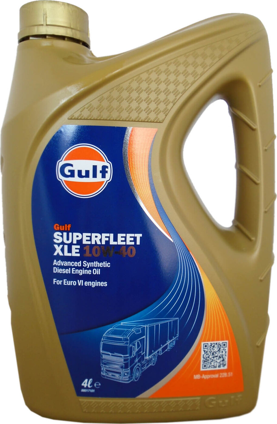 фото Моторное масло GULF Superfleet XLE SAE 10W-40 (4л)