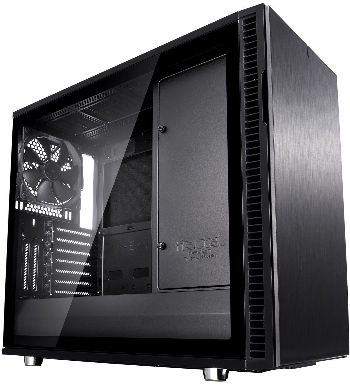 фото Компьютерный корпус Fractal Fractal Design Define R6 USB-C Gunmetal Tempered glass FD-CA-DEF-R6C-GY-TGL (701187), FD-CA-DEF-R6C-GY-TGL