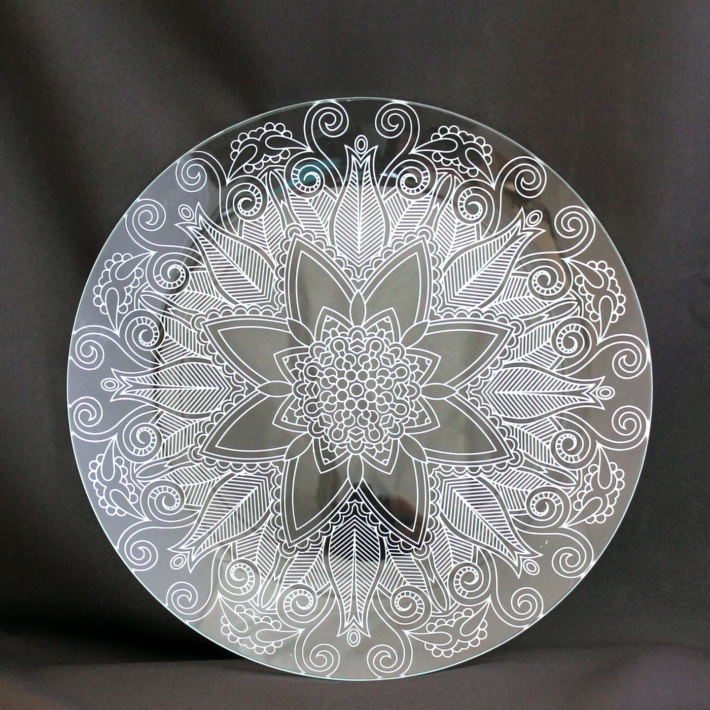 Комплект тарелок десертных "елочка" золотисто-красные 2 шт, ninaglass. 7 тарелок. В под. Набор 7 пр тарелки. Сервиз райский сад.