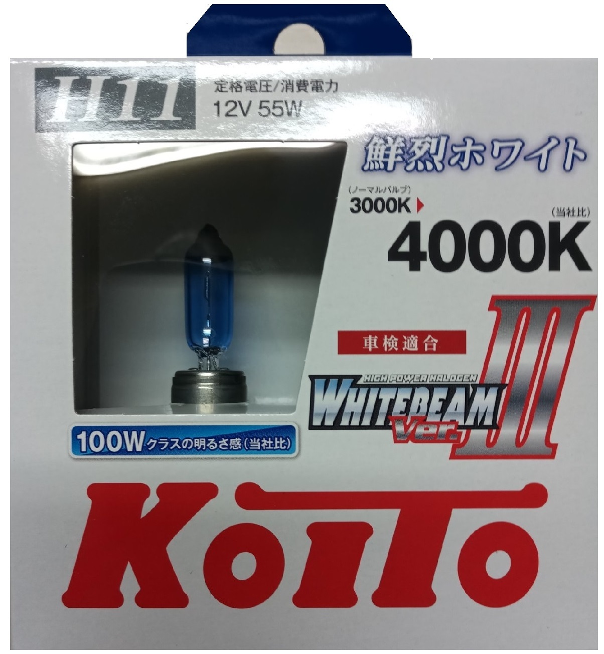 Галогеновые лампы KOITO WHITEBEAM III H11 — купить в интернет-магазине ...