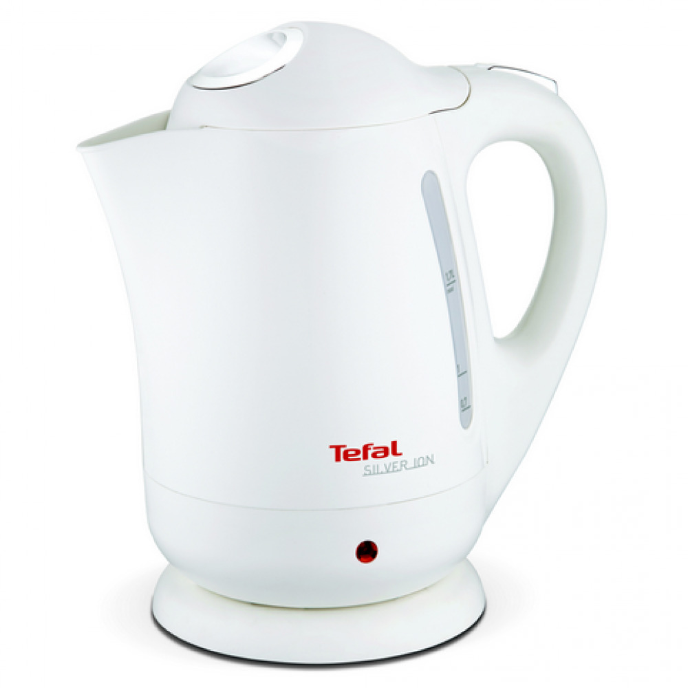 Купить электрический чайник Tefal BF925132, Пластик, белый по низкой ...