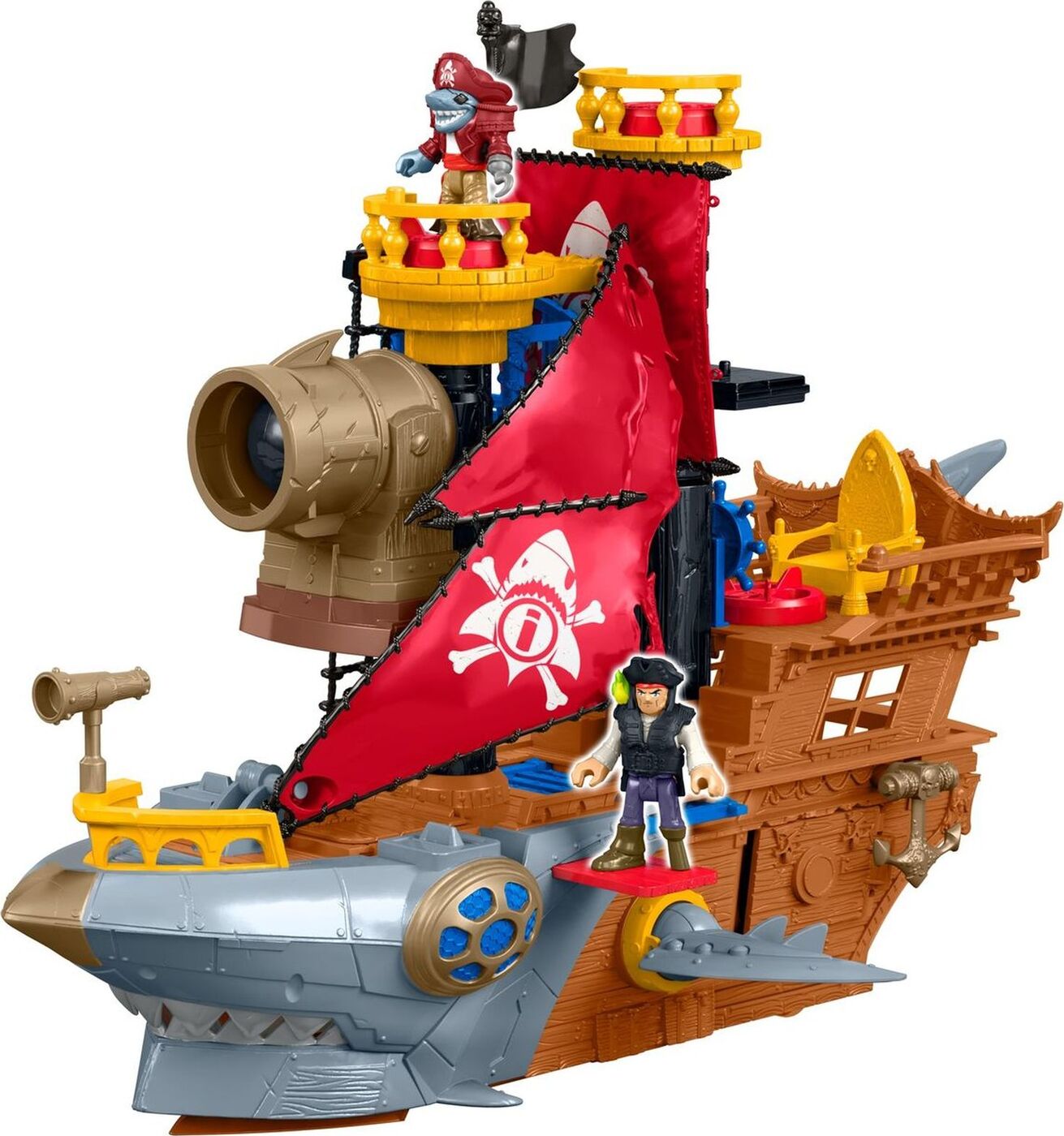 Imaginext boat with squid on sale