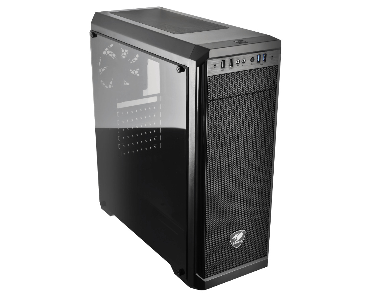 Как снять стекло с корпуса cougar Cougar Компьютерный корпус MX330-G, черный (MX330-G) - купить с доставкой по выг