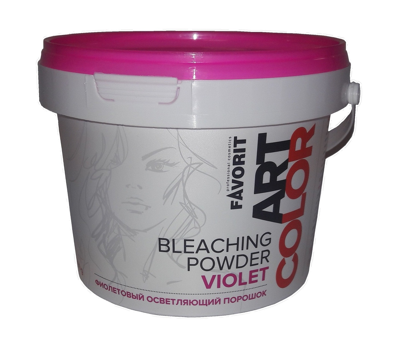 FAVORIT ART COLOR BLEACHING POWDER VIOLET Фиолетовый осветляющий порошок, 500 грамм, Италия