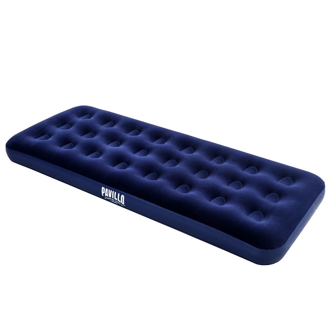 матрас надувной intex classic downy bed twin