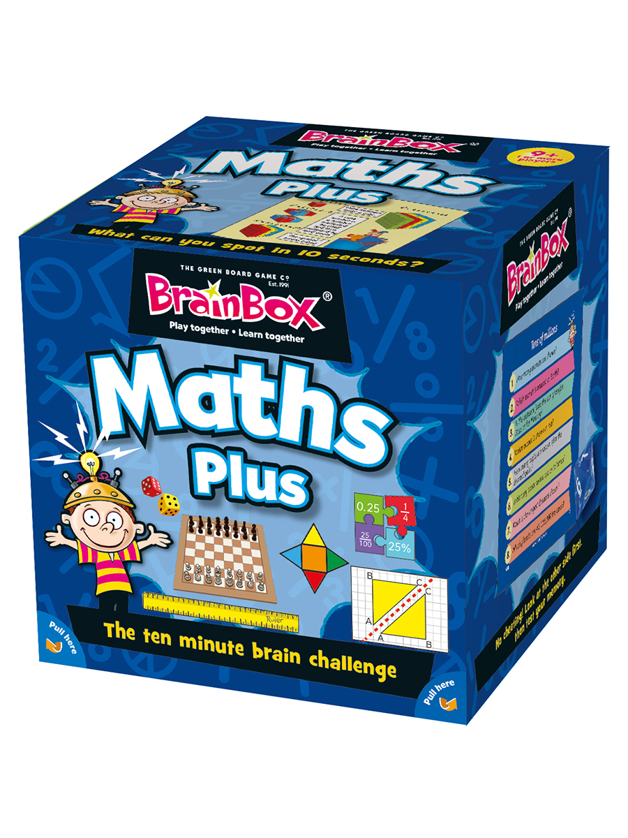 Настольная игра Сундучок Знаний (BrainBox) Maths Plus на английском языке -  купить с доставкой по выгодным ценам в интернет-магазине OZON (1415855230)