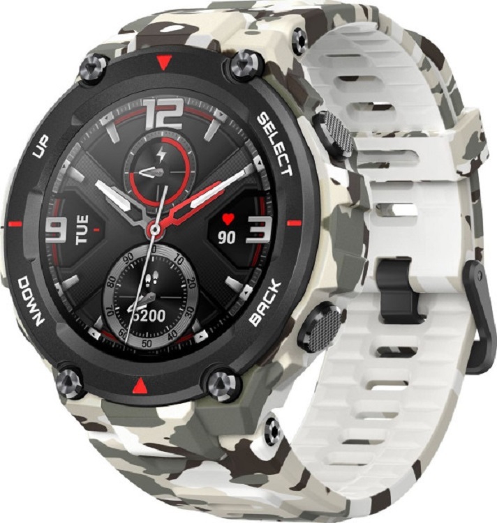 Смарт-часы Amazfit T-Rex (A1919), Camo Green