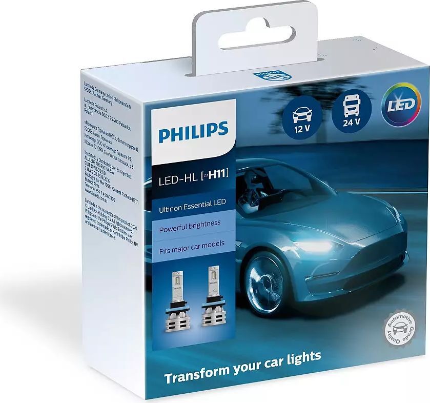 Характеристики Лампа автомобильная Philips Ultinon Essential LED HL ...