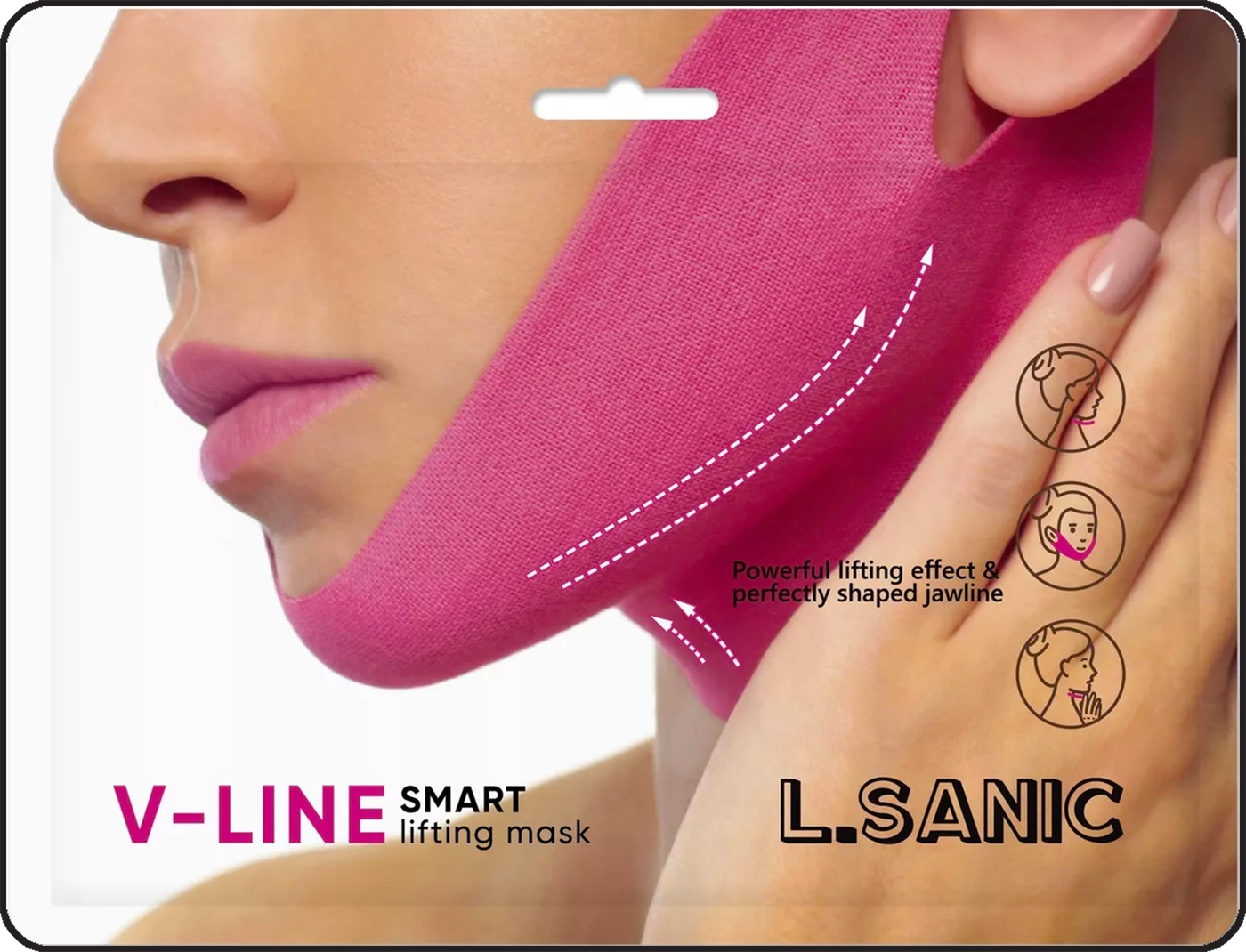 LSN Mask маска-бандаж для коррекции овала лица v-line Smart Lifting Mask, 19,7г