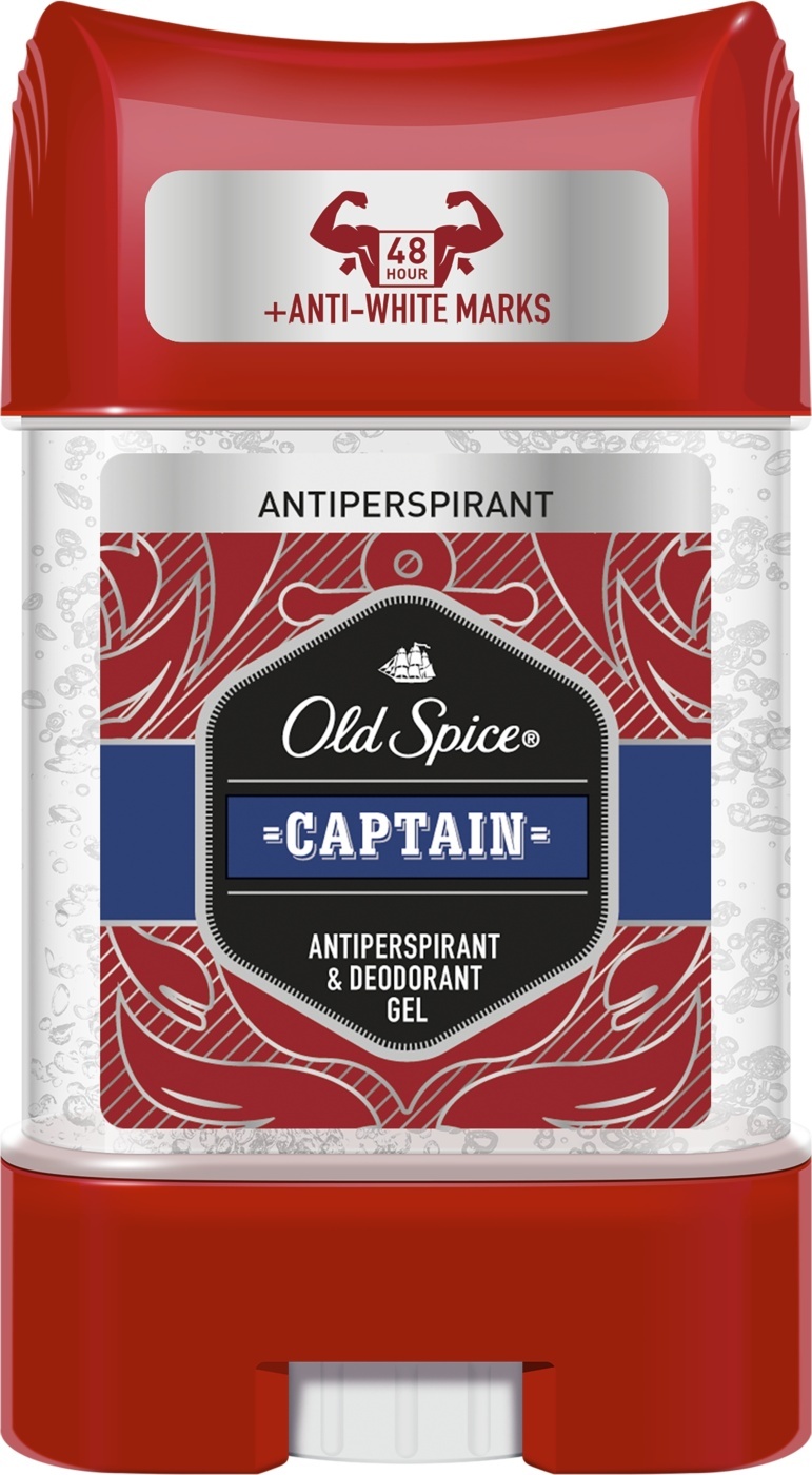 Гелевый дезодорант-антиперспирант Old Spice Captain, 70 мл — купить в ...