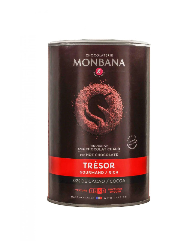 Горячий шоколад Monbana Tresor de Chocolat 1000 г