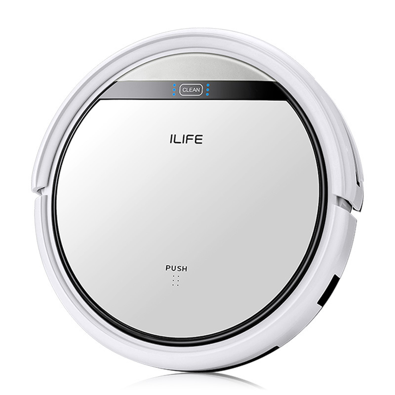 ILIFE Робот-пылесос V50, серебристый, белый