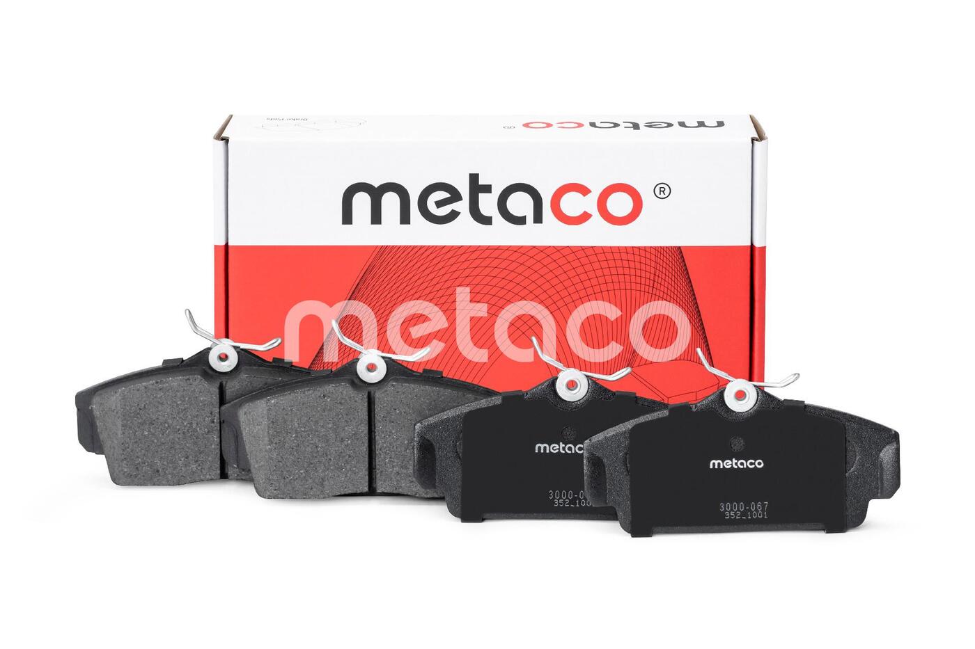 Тормозные колодки METACO 3000067 Передняя ось - купить по низким ценам ...