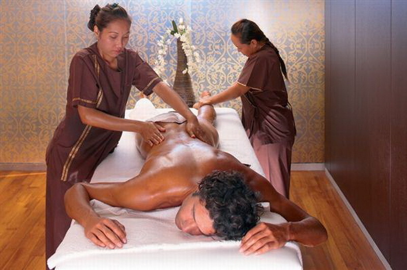 Asiatische Riesenschwanz Retro Massage