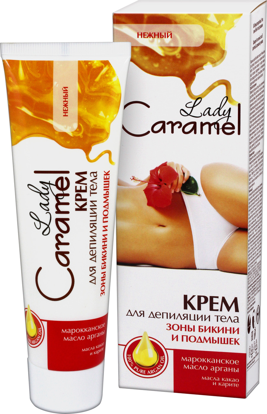 Lady caramel крем для депиляции быстродействующий