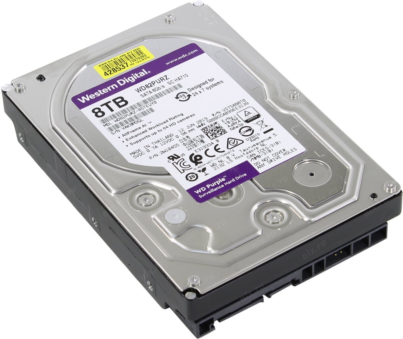 Жесткий тб digital. Western Digital wd82purz. HDD 8tb WD Purple. HDD WD Purple 8тб. Western Digital 8tb WD Purple.