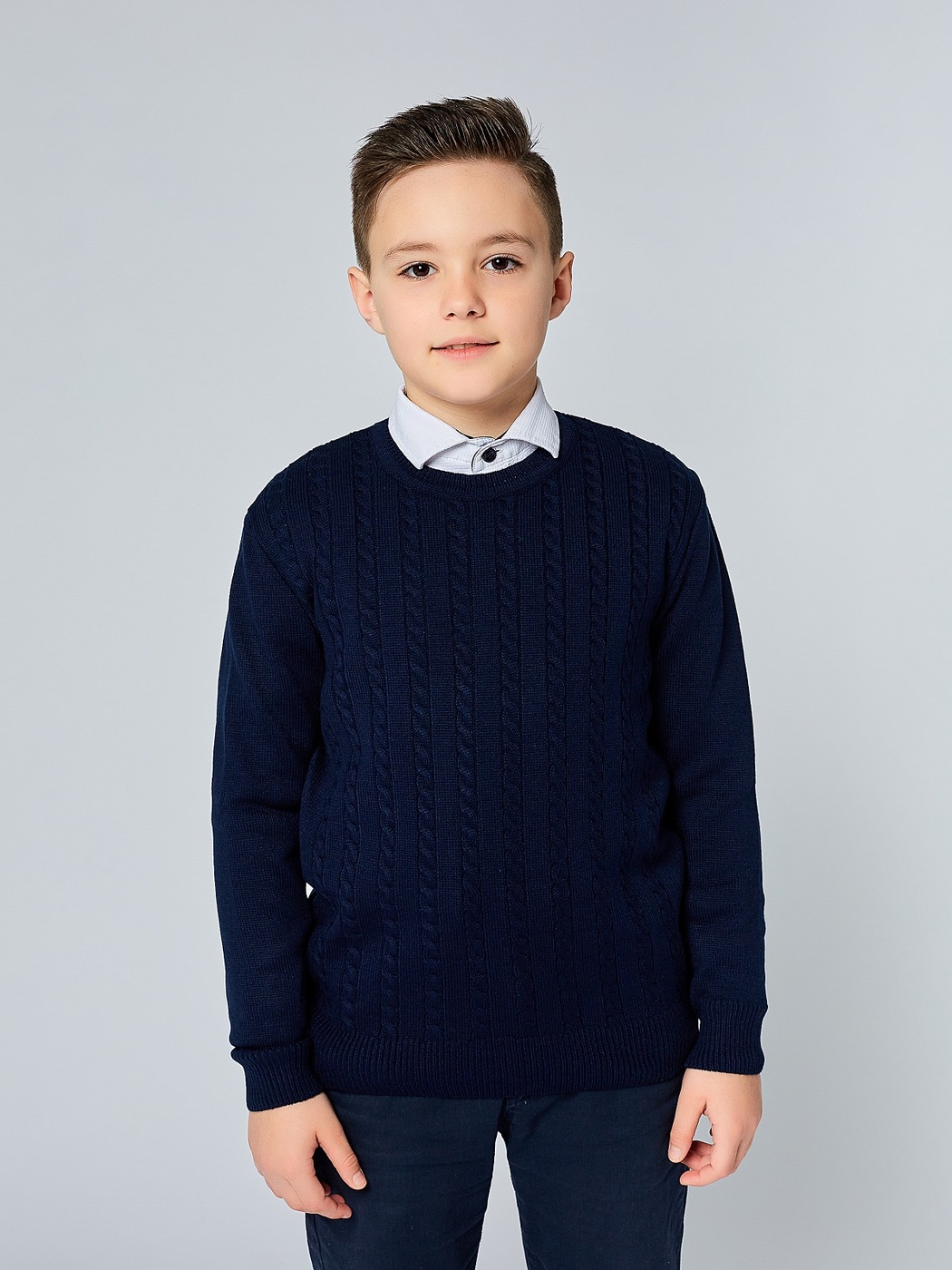 Школьный свитер для мальчика