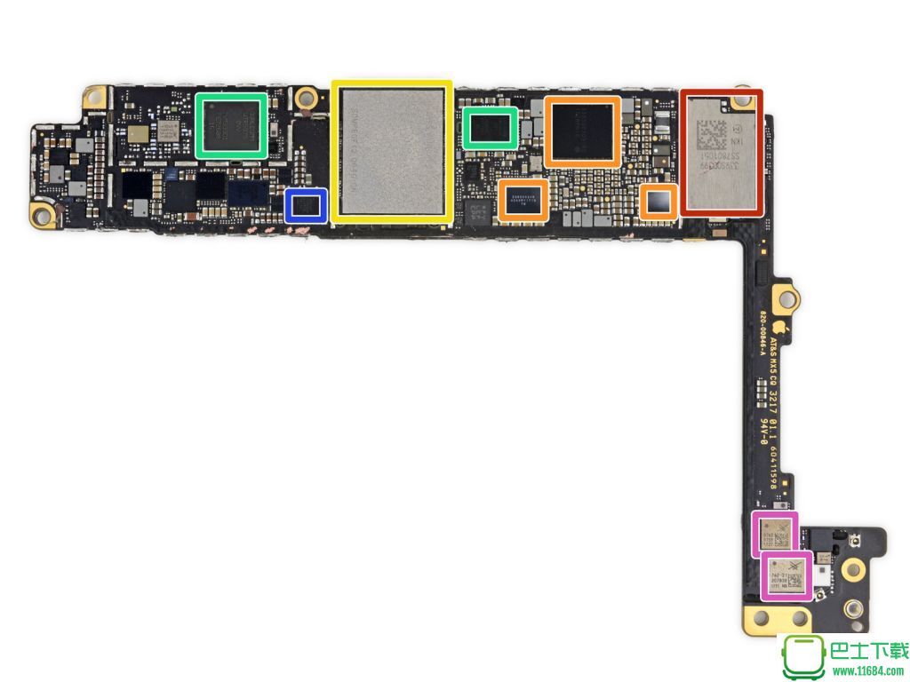 Iphone 7 plus схема аудиокодек