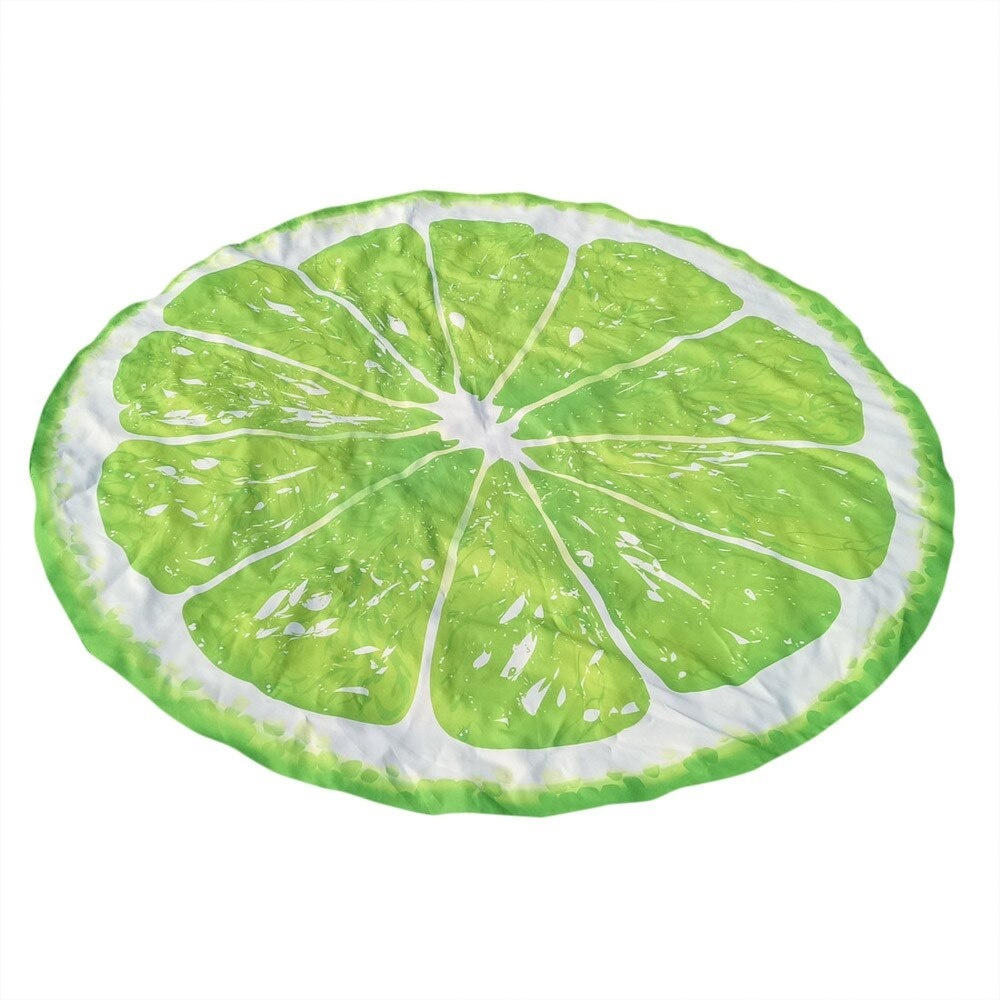 Покрывало пляжное Лимонная Долька, 150 см — купить в интернет-магазине ...