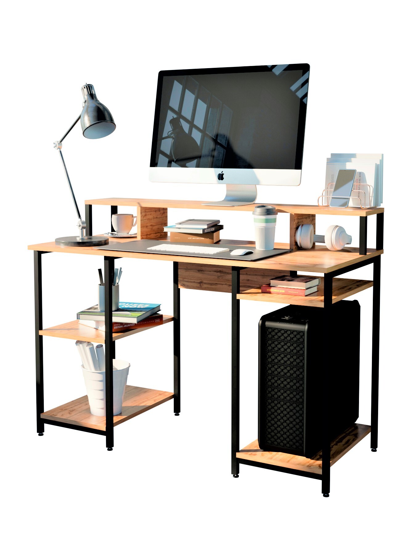 Письменный стол, игровой компьютерный стол Woodsteel 