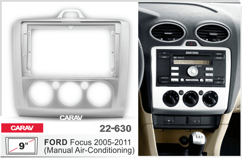 Переходнаярамка2Din9дюймовFordFocus2.Carav22-630.