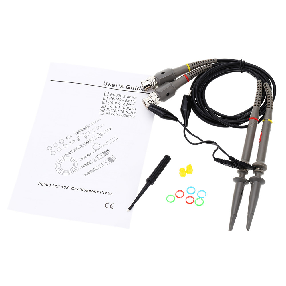 P6060 60 МГц X 10 X 1 зонд осциллограф Kit Oscilloprobe осциллограф ...