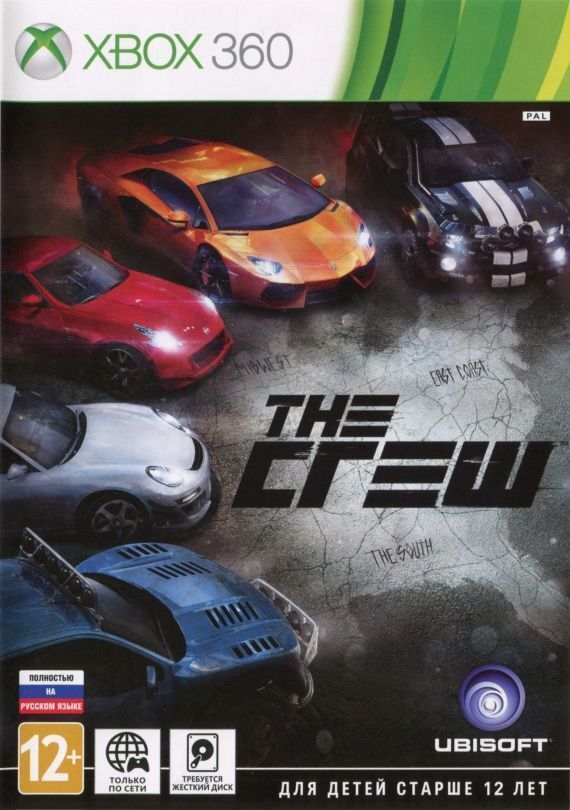 Игра The Crew Русская (XBox 360, Русская версия)