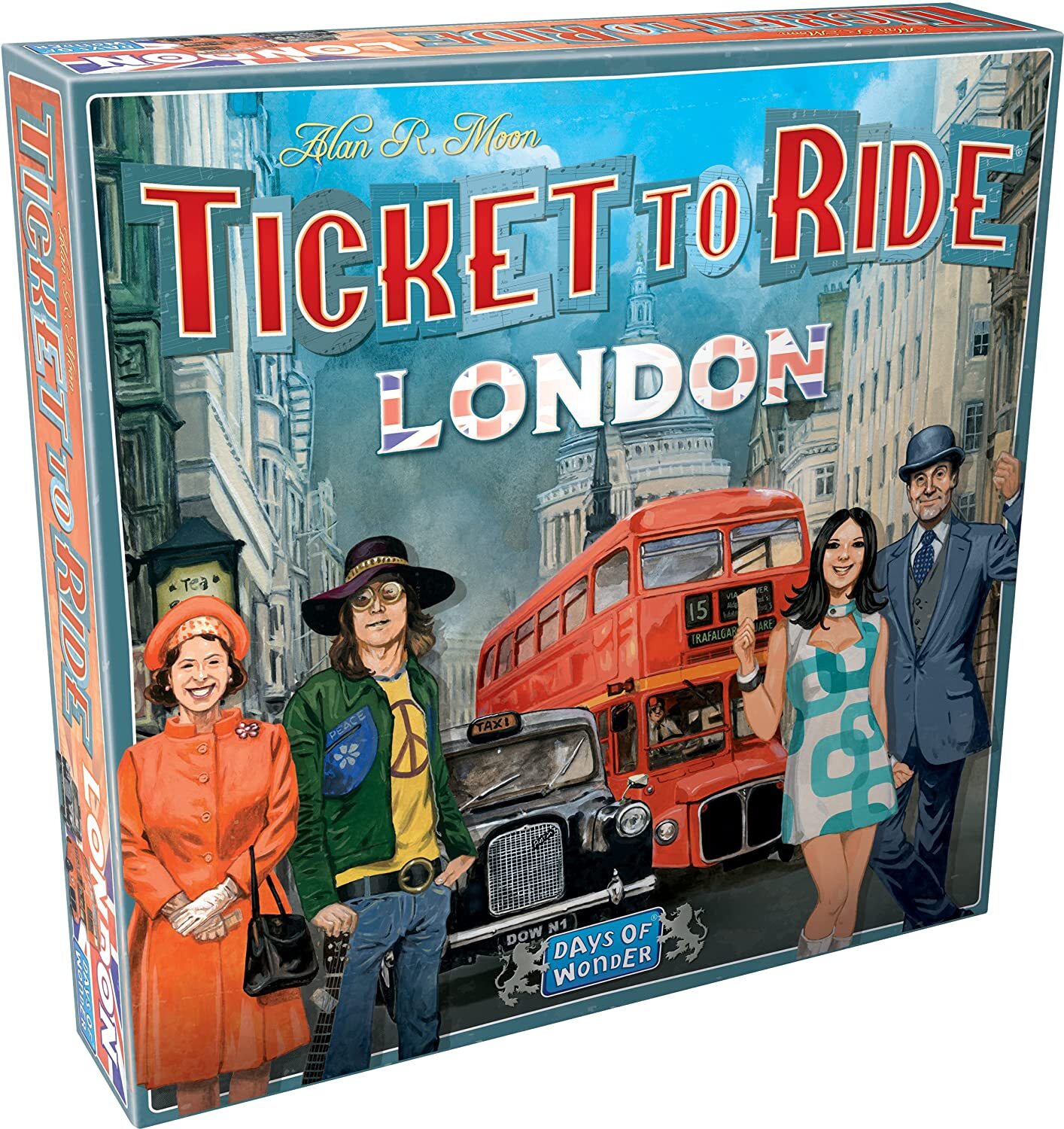 Настольная игра Ticket to Ride London на английском языке - купить с  доставкой по выгодным ценам в интернет-магазине OZON (307698618)