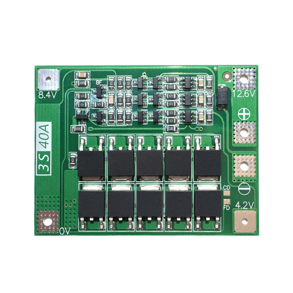 Схема подключения pcb bms 3s 40а