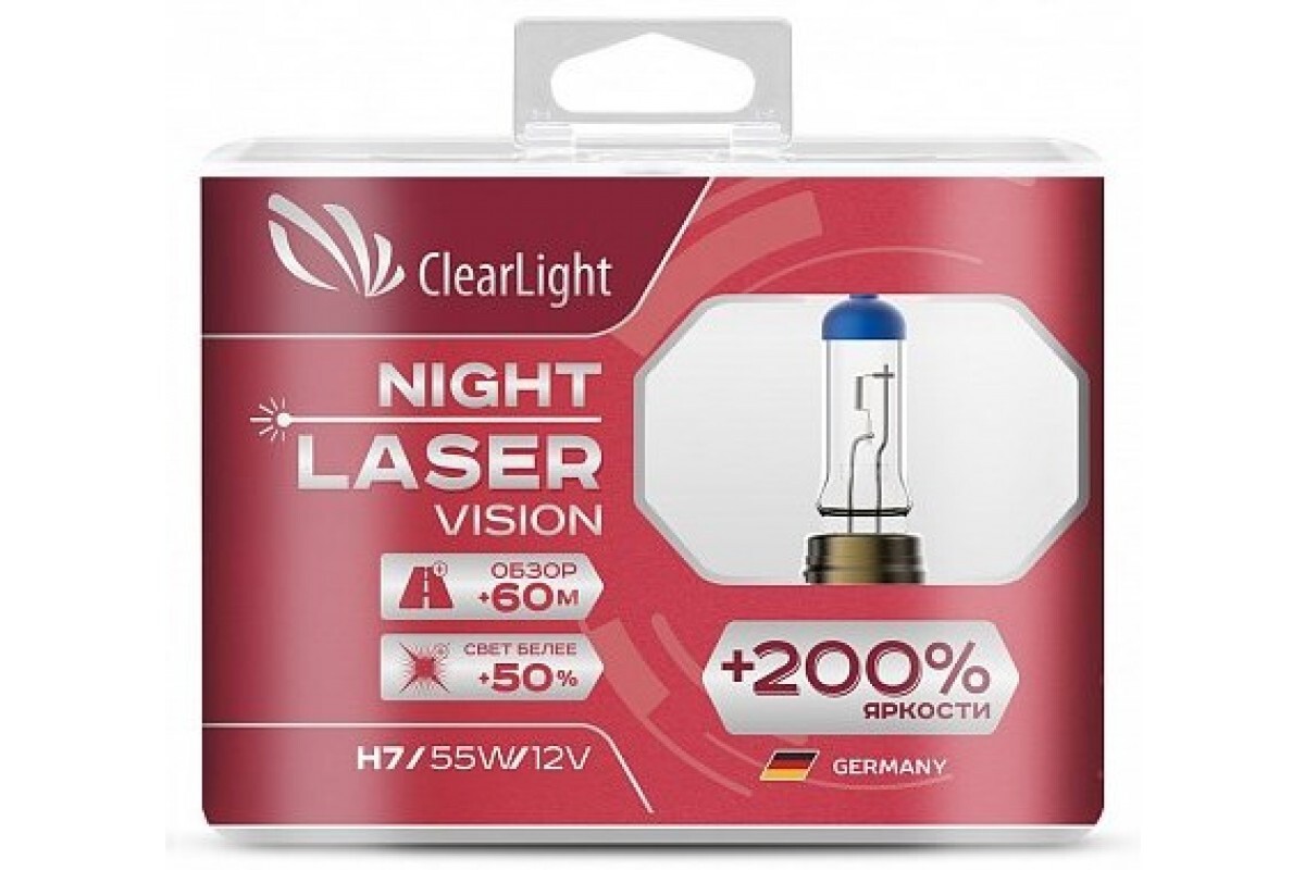 ClearlightЛампаавтомобильнаяH7,арт.MLH7NLV200