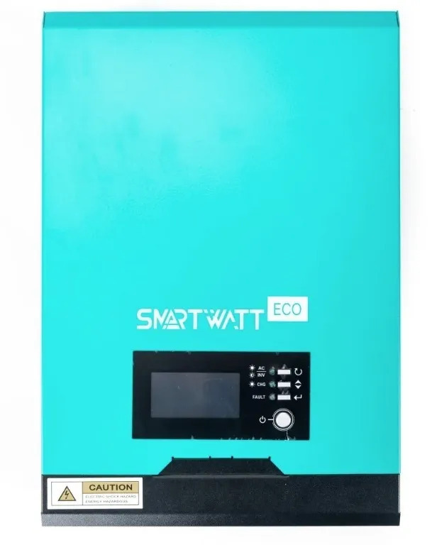 СолнечныйинверторSmartWattECO3K24V40AMPPT102v,мощность3кВт,встроенныйMPPTконтроллер40А,чистыйсинус