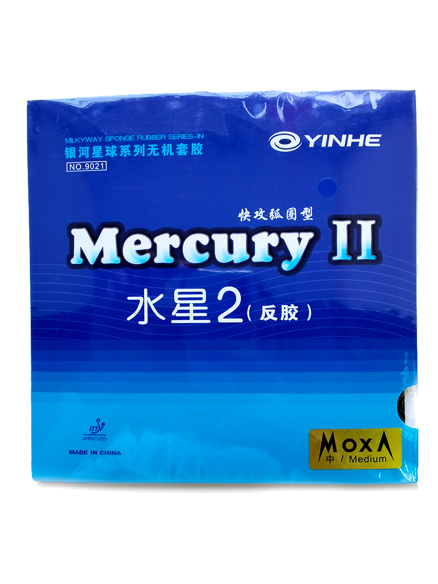 Накладка на теннисную ракетку Yinhe Mercury 2 Красная Medium 2.2mm