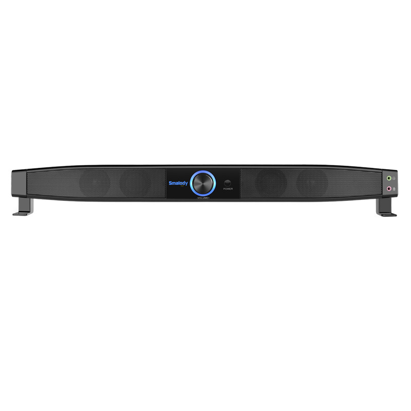 Usb soundbar. Smalody Double Drive stereo Heavy Bass Speaker Subwoofer