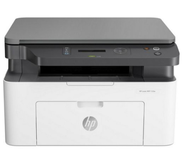 HP МФУ Лазерное Laser MFP 135w, светло-серый