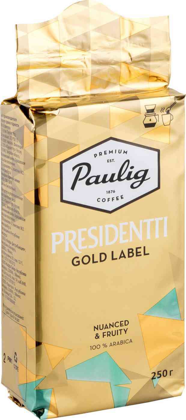 Купить Кофе Paulig Presidentti Gold