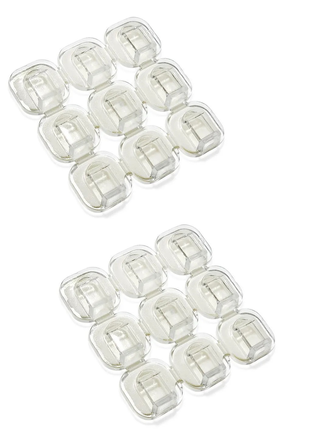 Держатель самоклеящийся для проводов и гирлянд, клипсы для гирлянд 18 ...