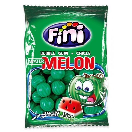 Жевательная резинка Fini Watermelon / Фини Арбуз 100 г (Испания) 