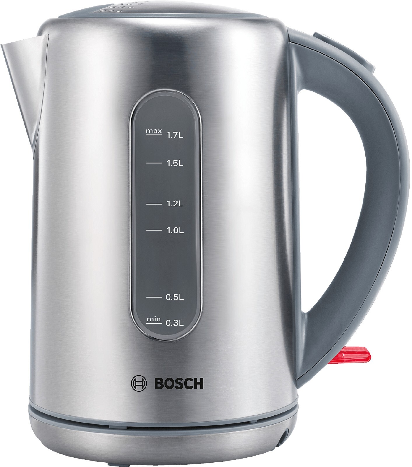 Купить электрический чайник Bosch 1.7 TWK7901, серебристый по низкой ...