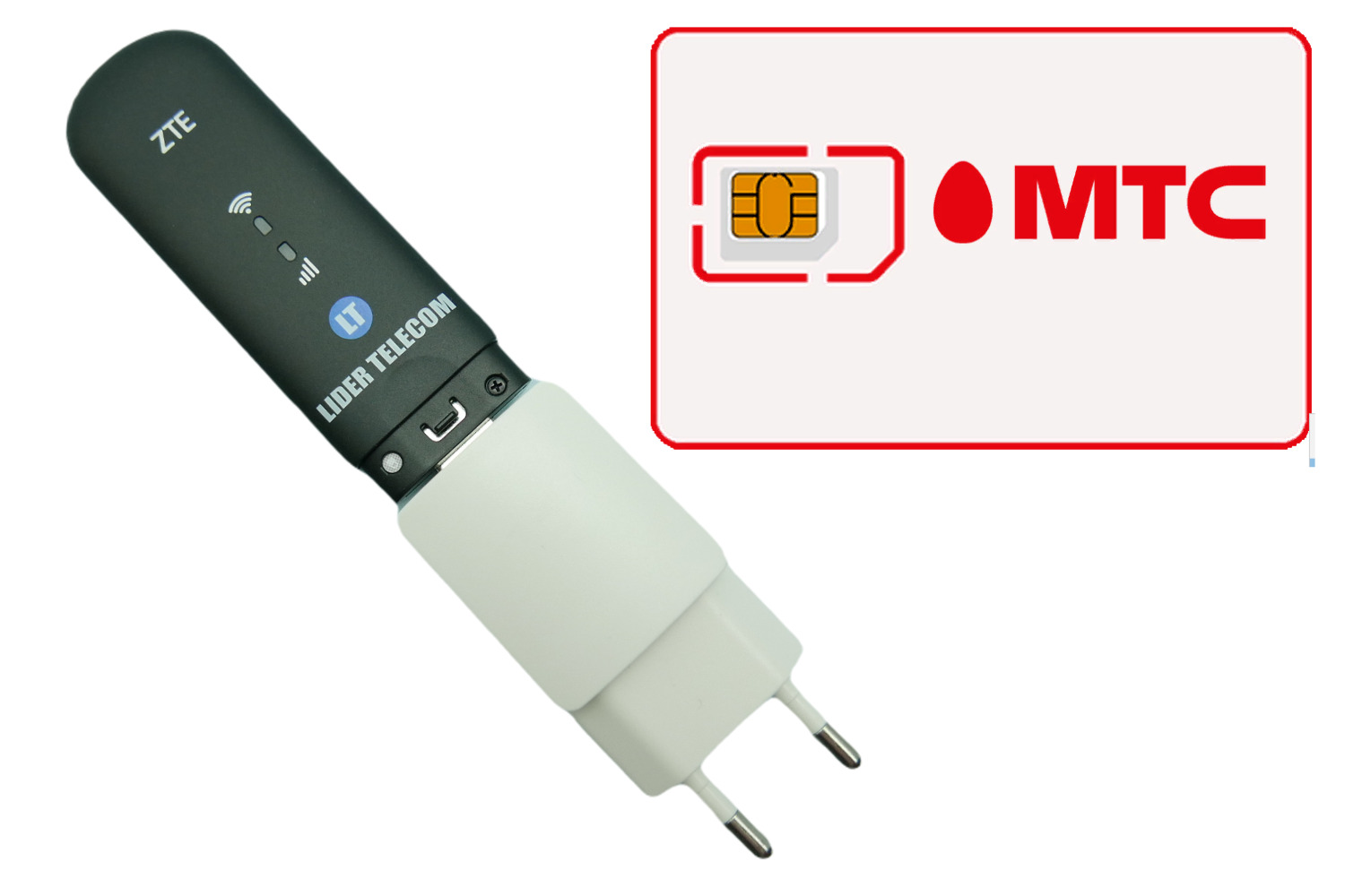 Характеристики 4G модем с Wi-Fi роутером + БЕЗЛИМИТ СИМ (ZTE MF79U ...