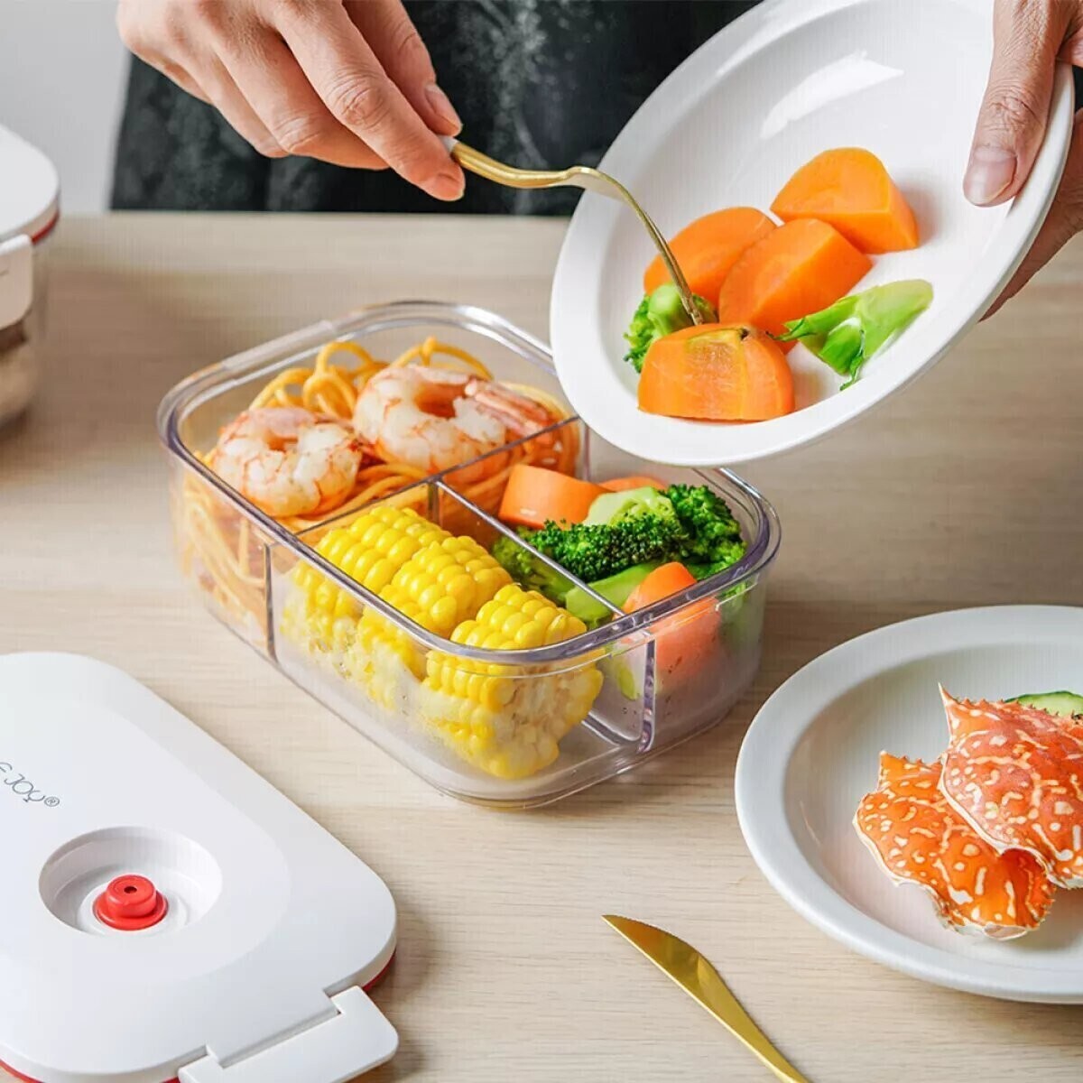 контейнер вакуумный circle joy 1l. миксер circle joy air pump wine opener (cj-emf01). контейнеры xiaomi. Xiaomi youpin ланч бокс. контейнер xiaomi circle joy vacuum glass container 1.