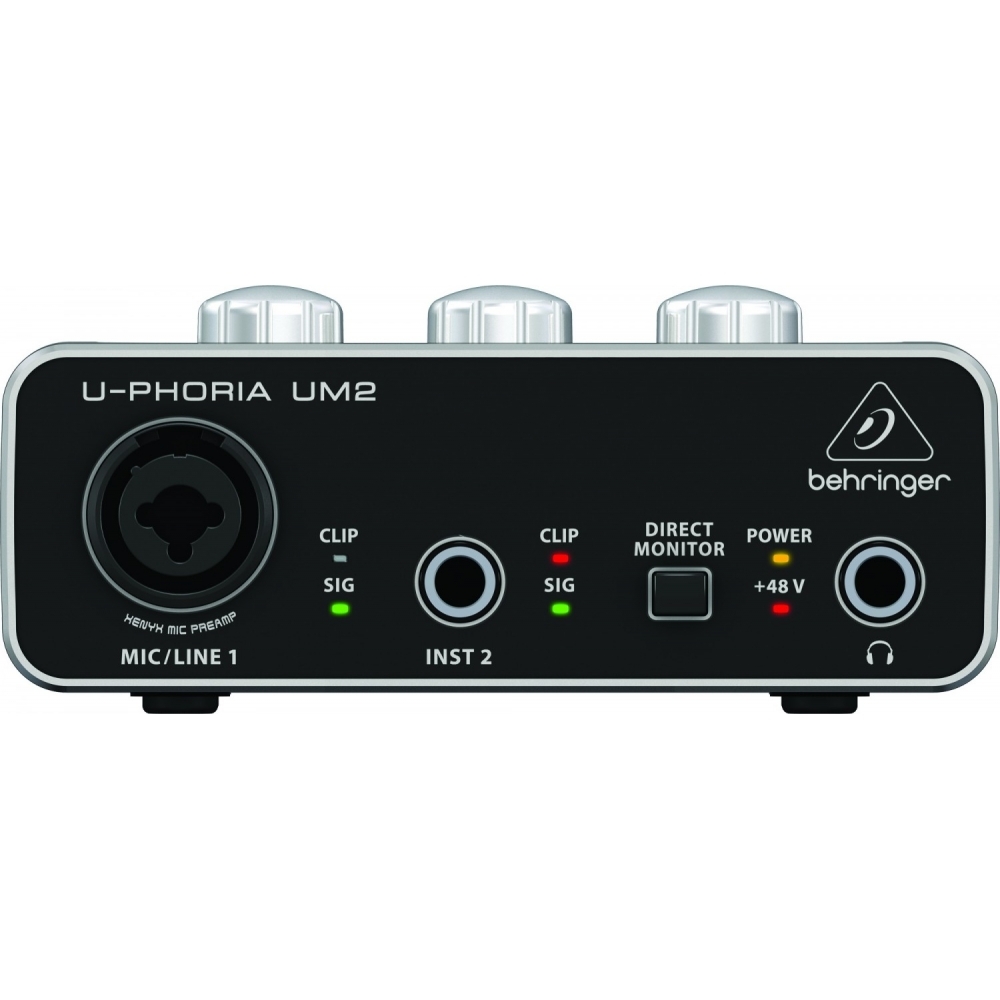 Студийная звуковая карта Behringer U-PHORIA UM2