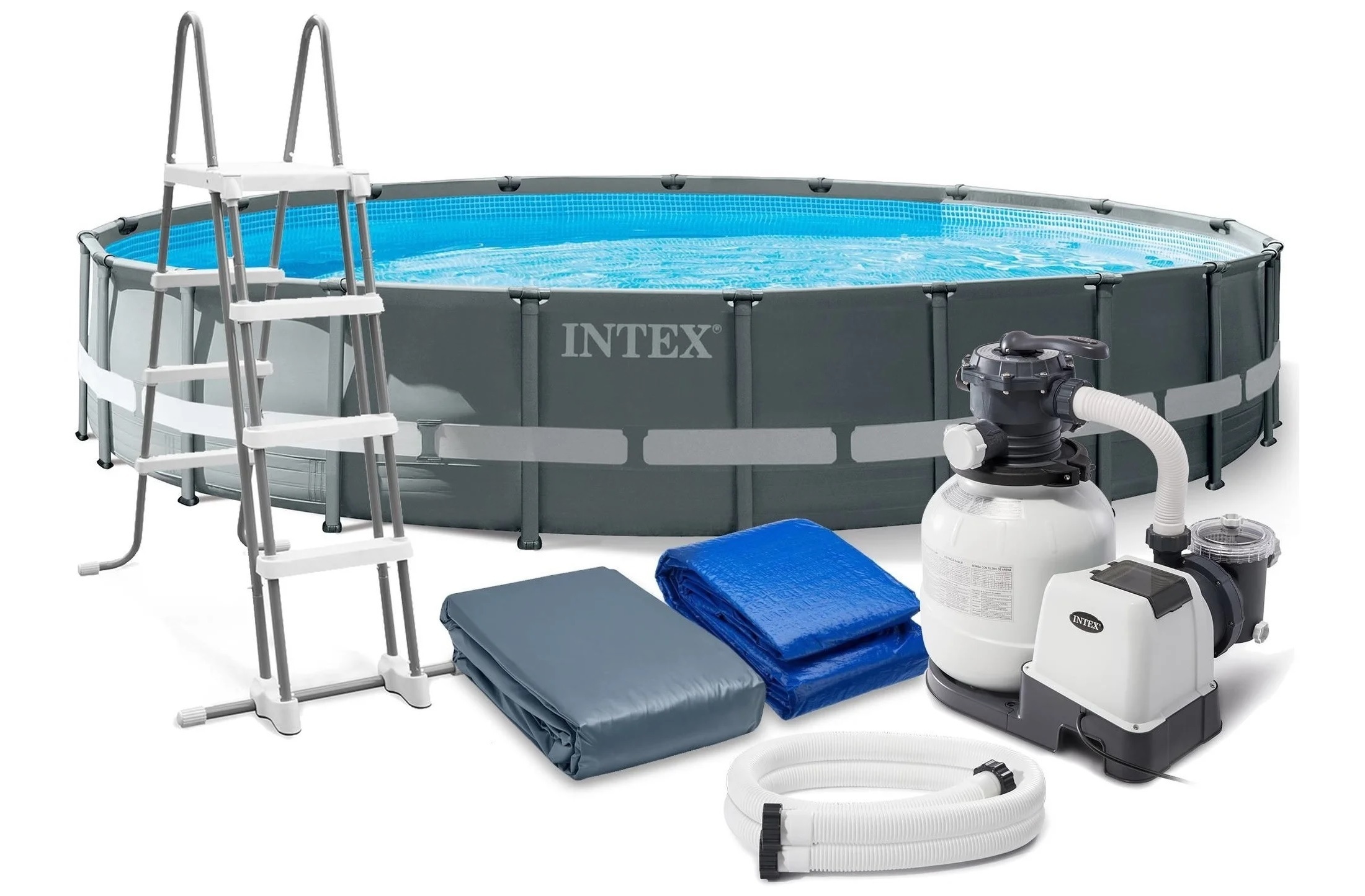 22. Бассейн intex ultra xtr. 88 1. Intex ultra frame xtr. Каркасный бассейн intex 549х132 26330 ultra frame.