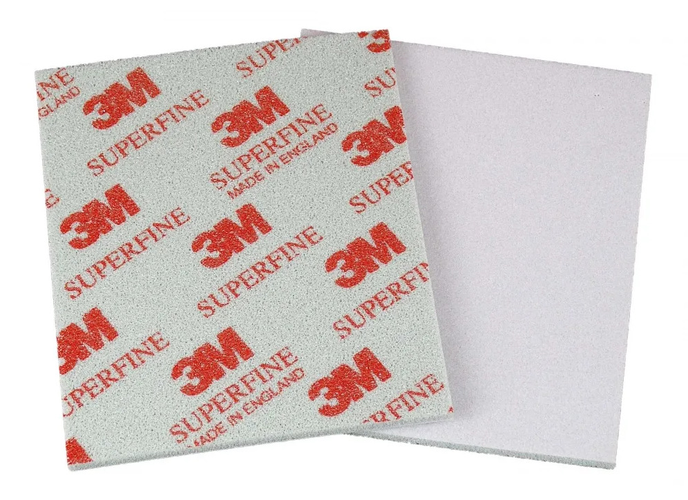 3M 03810 Softback абразивная губка SuperFine супертонкая 1шт