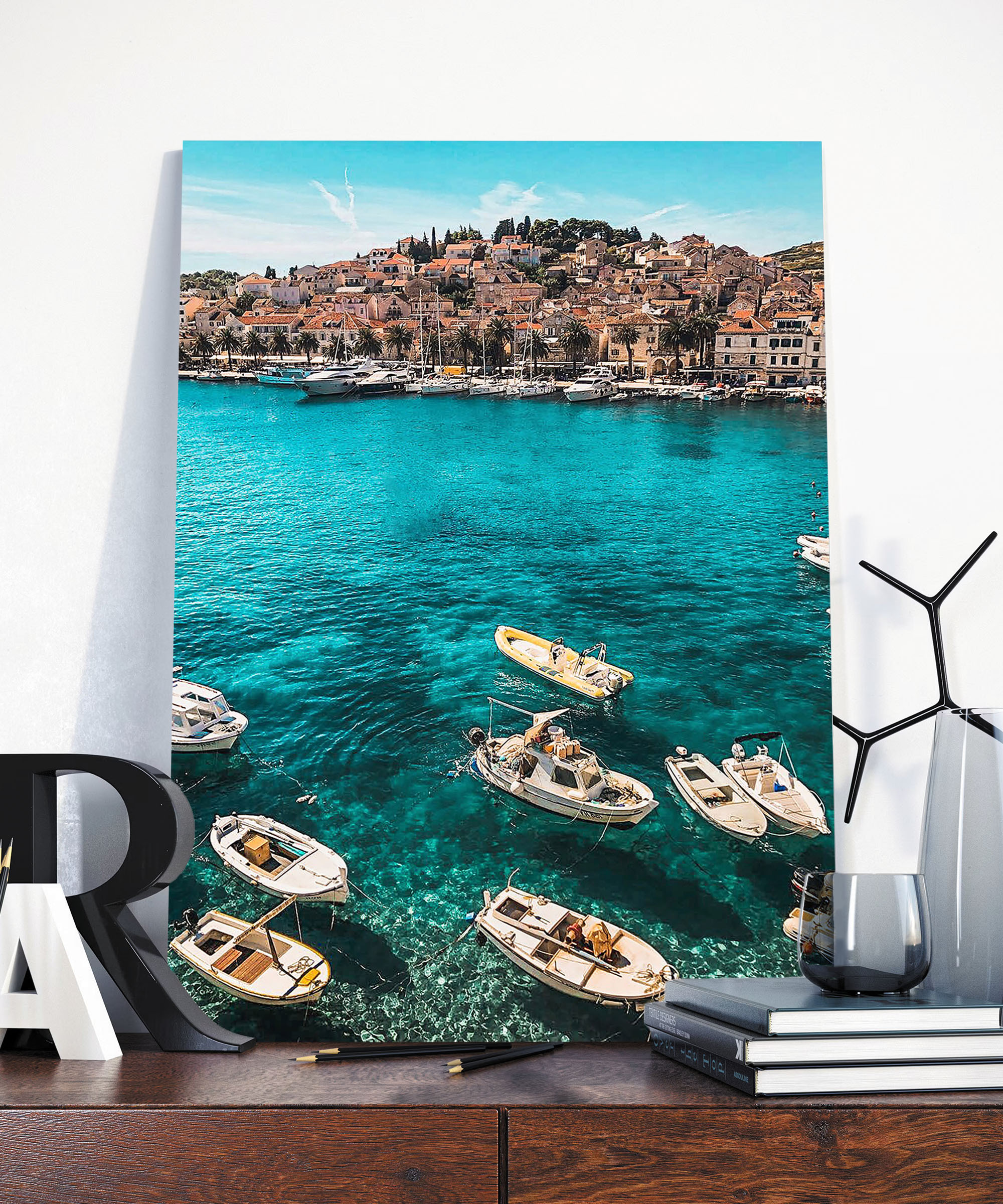 Постер море