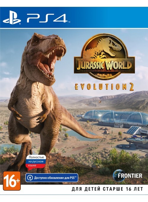 Игра Jurassic World Evolution 2 (PlayStation 4, Русская версия)