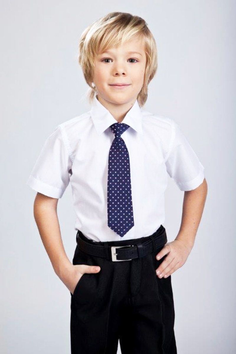 Детские рубашки с галстуками