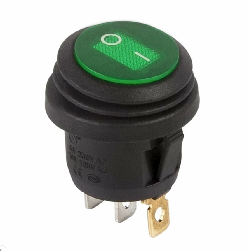 Кнопка Выключатель 12V купить на OZON по низкой цене