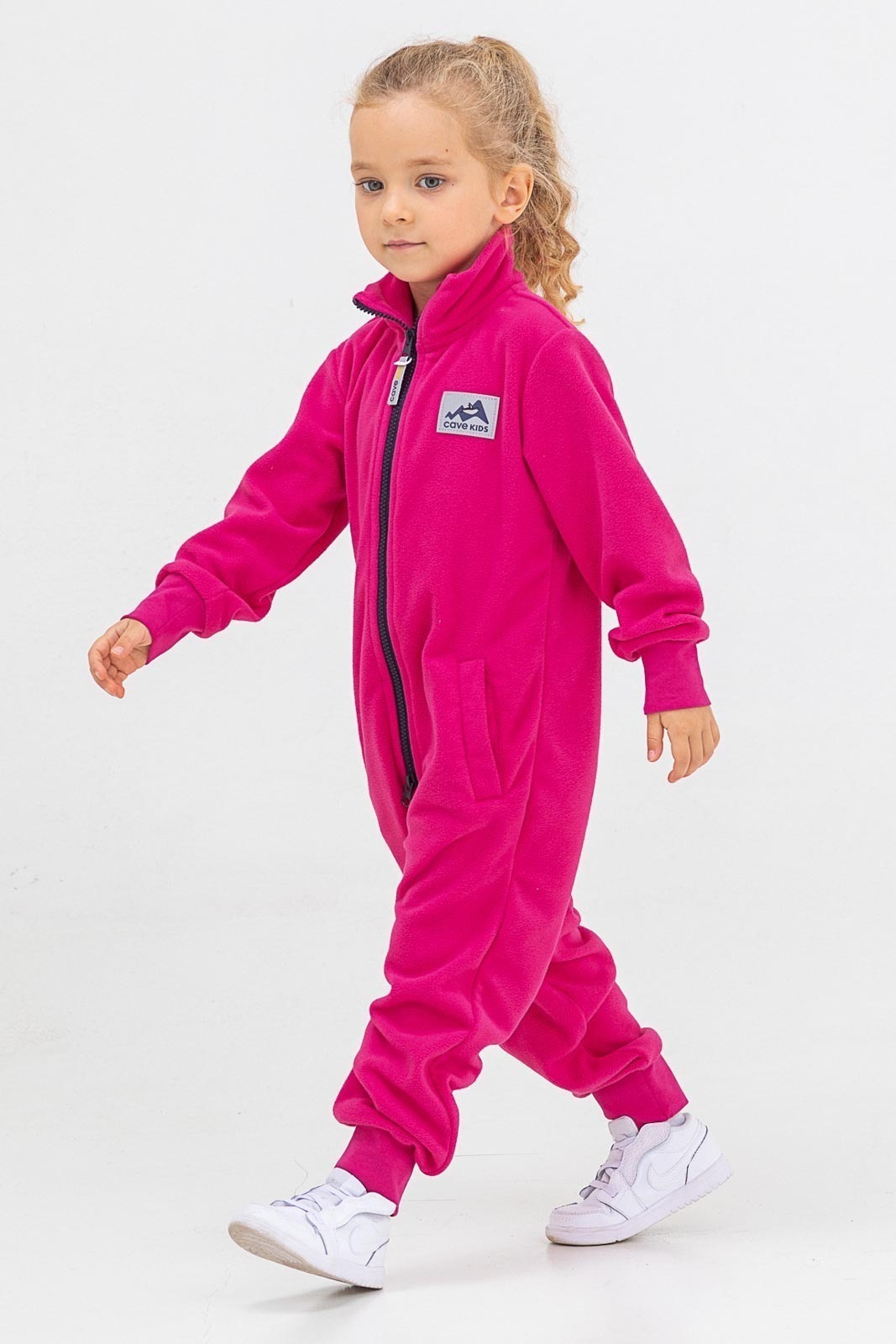 Детский комбинезон флисовый Country Fleece темно-розовый, Девочки ...