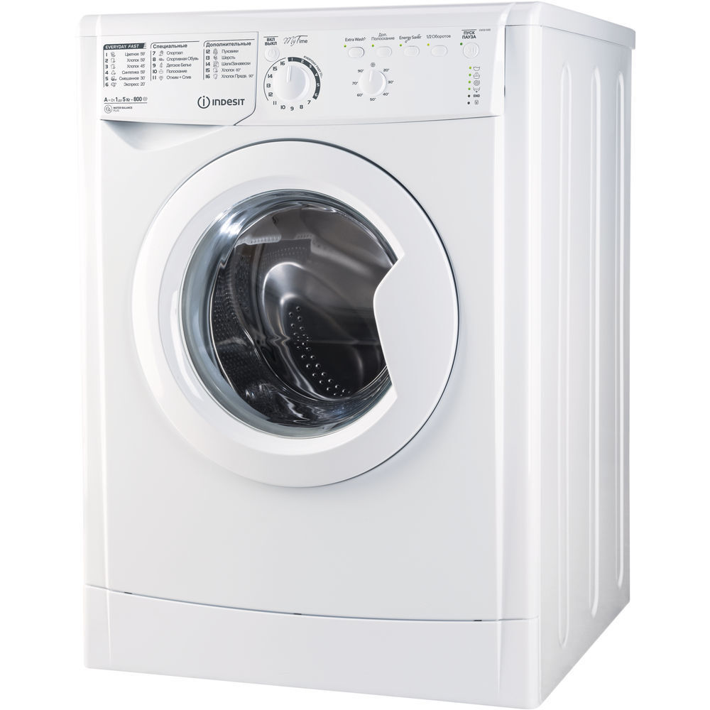 Стиральная машина Indesit EWSB 5085 CIS, белый - купить по выгодной цене в  интернет-магазине OZON (246264424)